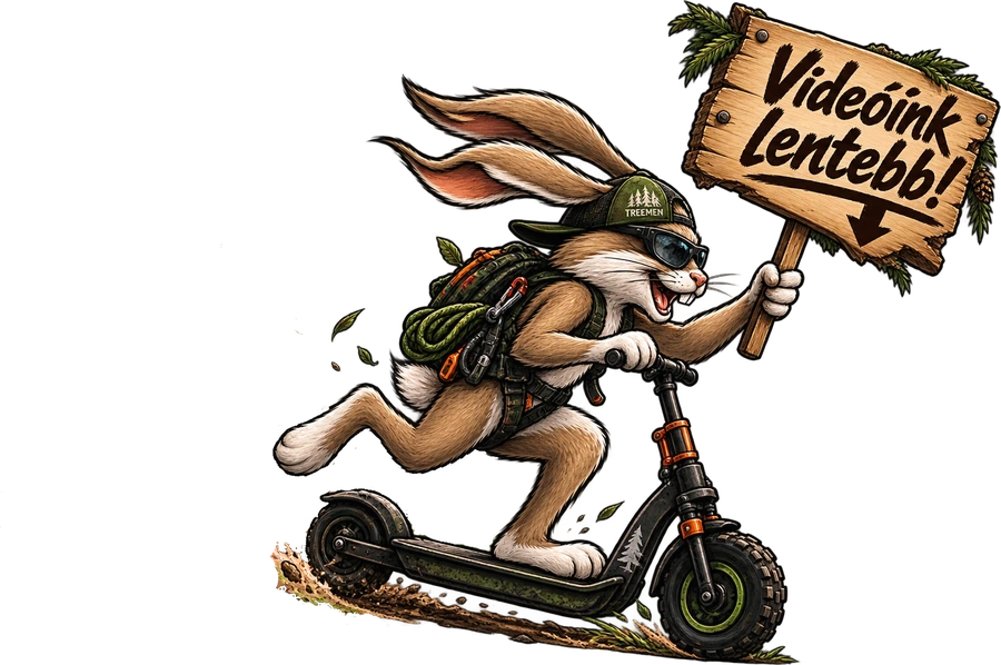 Nyuszi táblával: Videóink lentebb